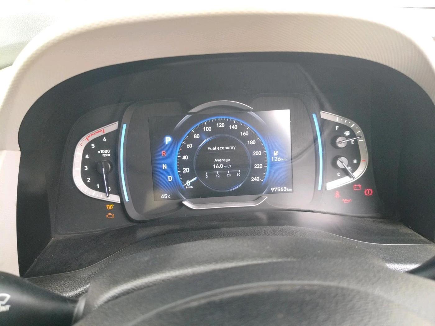 2021 Hyundai Creta SX (O) AT 1.5 DIESEL, Diesel, Automatic, 97,563 km, interior