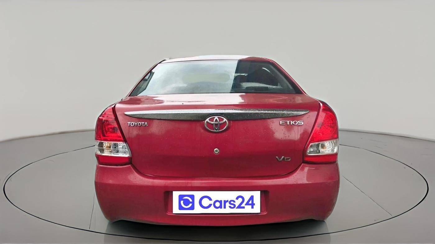 2012 Toyota Etios VD, Diesel, Manual, 1,88,800 km, exterior