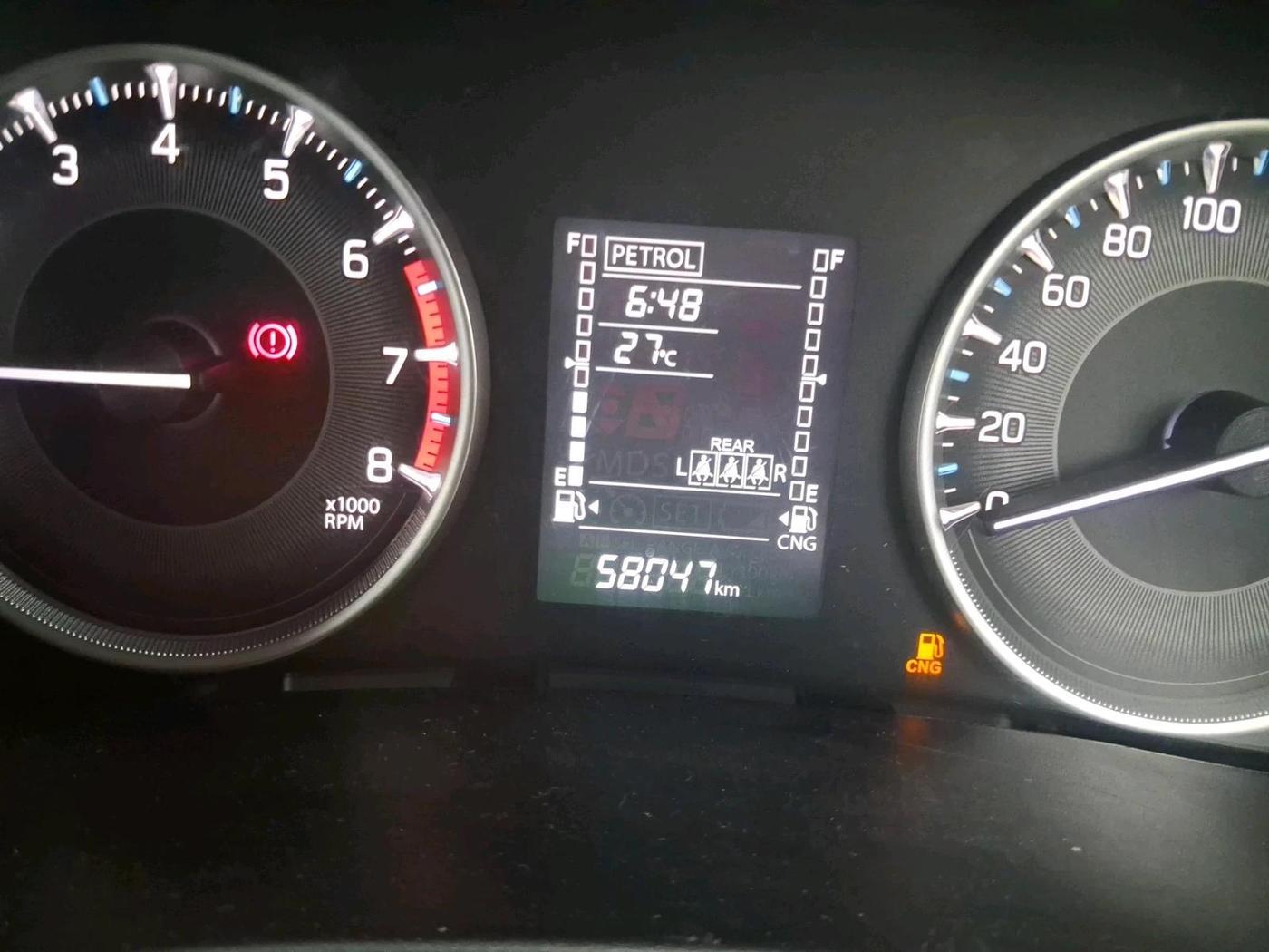 2024 Maruti FRONX DELTA CNG 1.2 MT, CNG, Manual, 58,047 km, interior
