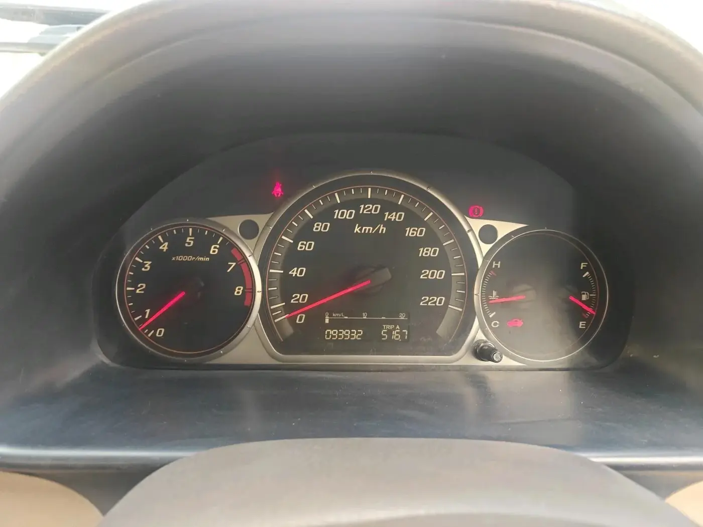 2005 Honda CRV 2.4L 2WD MT, Petrol, Manual, 93,932 km, interior