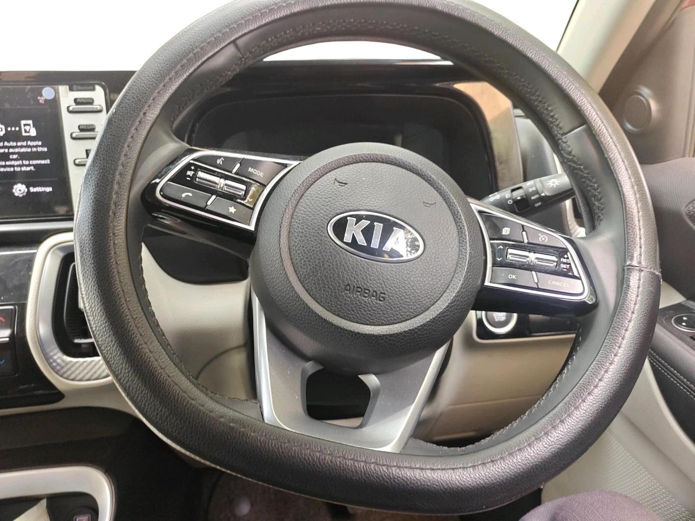 2021 KIA SONET HTX 1.0 IMT, Petrol, Manual, 17,666 km, interior