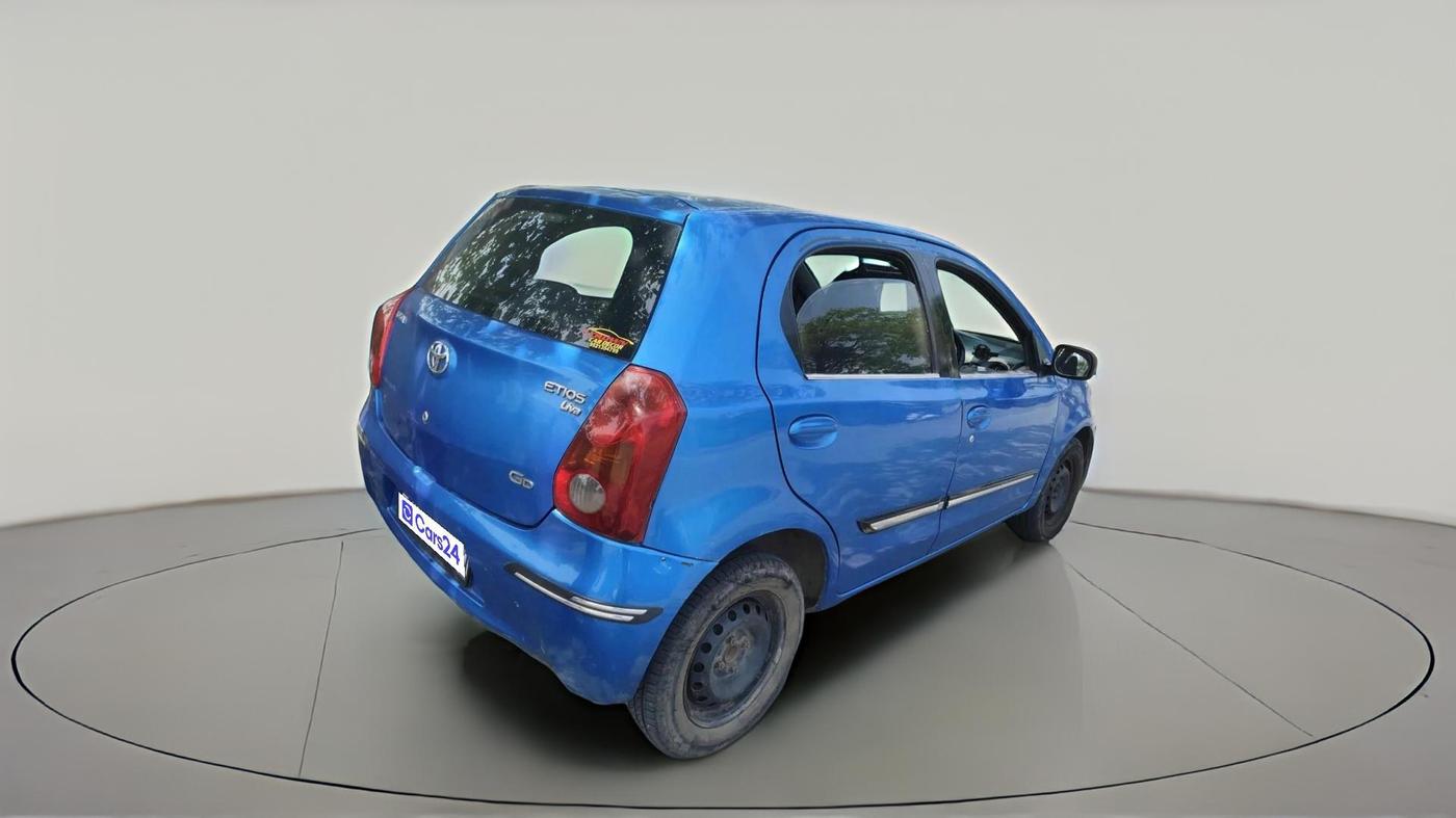 2012 Toyota Etios GD, Diesel, Manual, 1,20,321 km, exterior