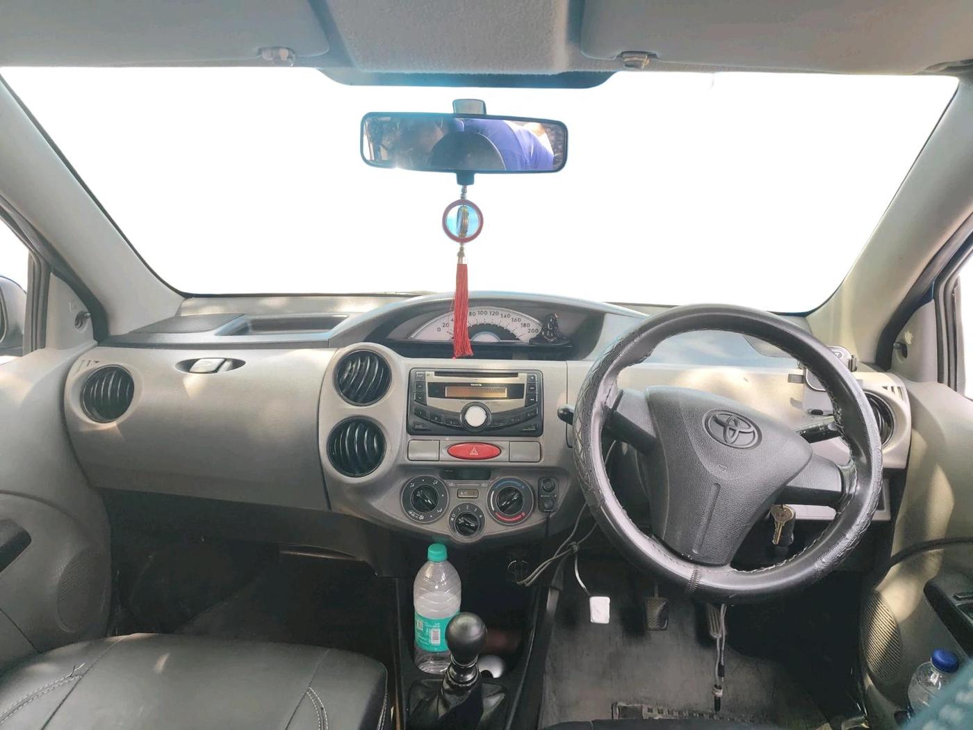 2012 Toyota Etios GD, Diesel, Manual, 1,20,321 km, interior