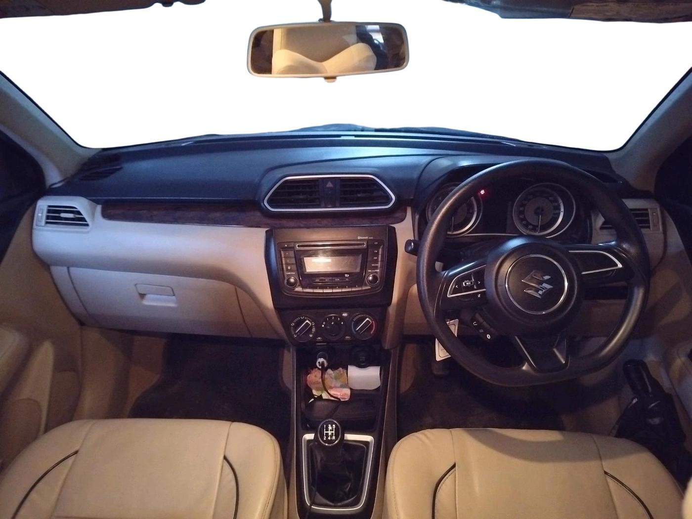 2019 Maruti Dzire VXI, Petrol, Manual, 55,957 km, interior