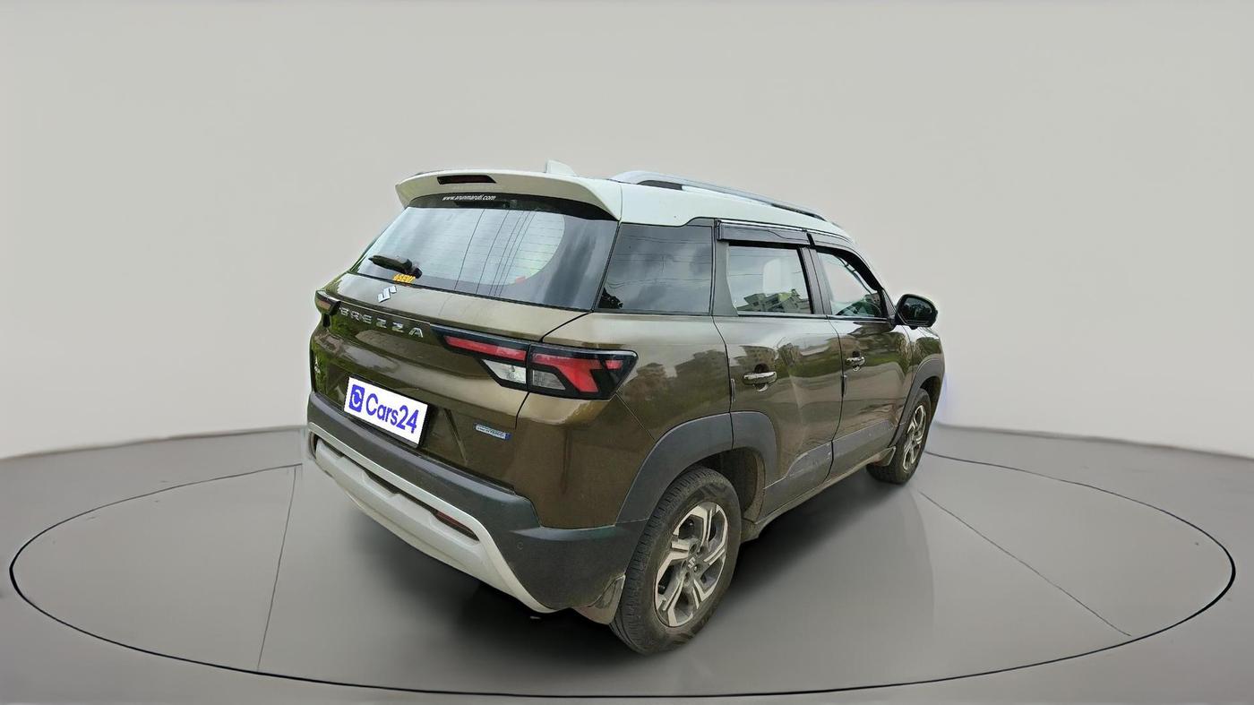2023 Maruti BREZZA ZXI + SMART HYBRID, Petrol, Manual, 99,180 km, exterior