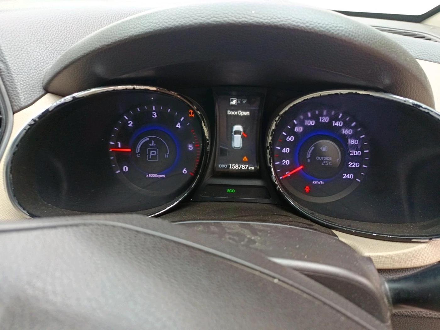 2016 Hyundai Santa Fe 4 WD AT, Diesel, Automatic, 1,58,787 km, interior