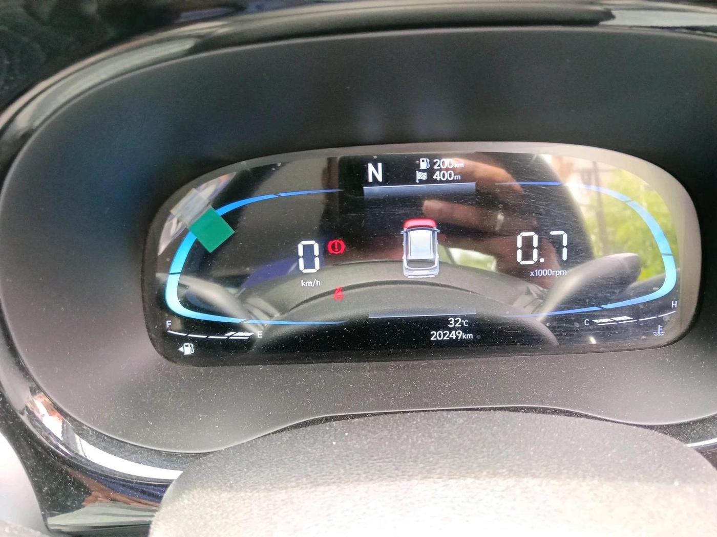 2024 Hyundai EXTER SX(O) CONNECT 1.2 AMT, Petrol, Automatic, 20,249 km, interior