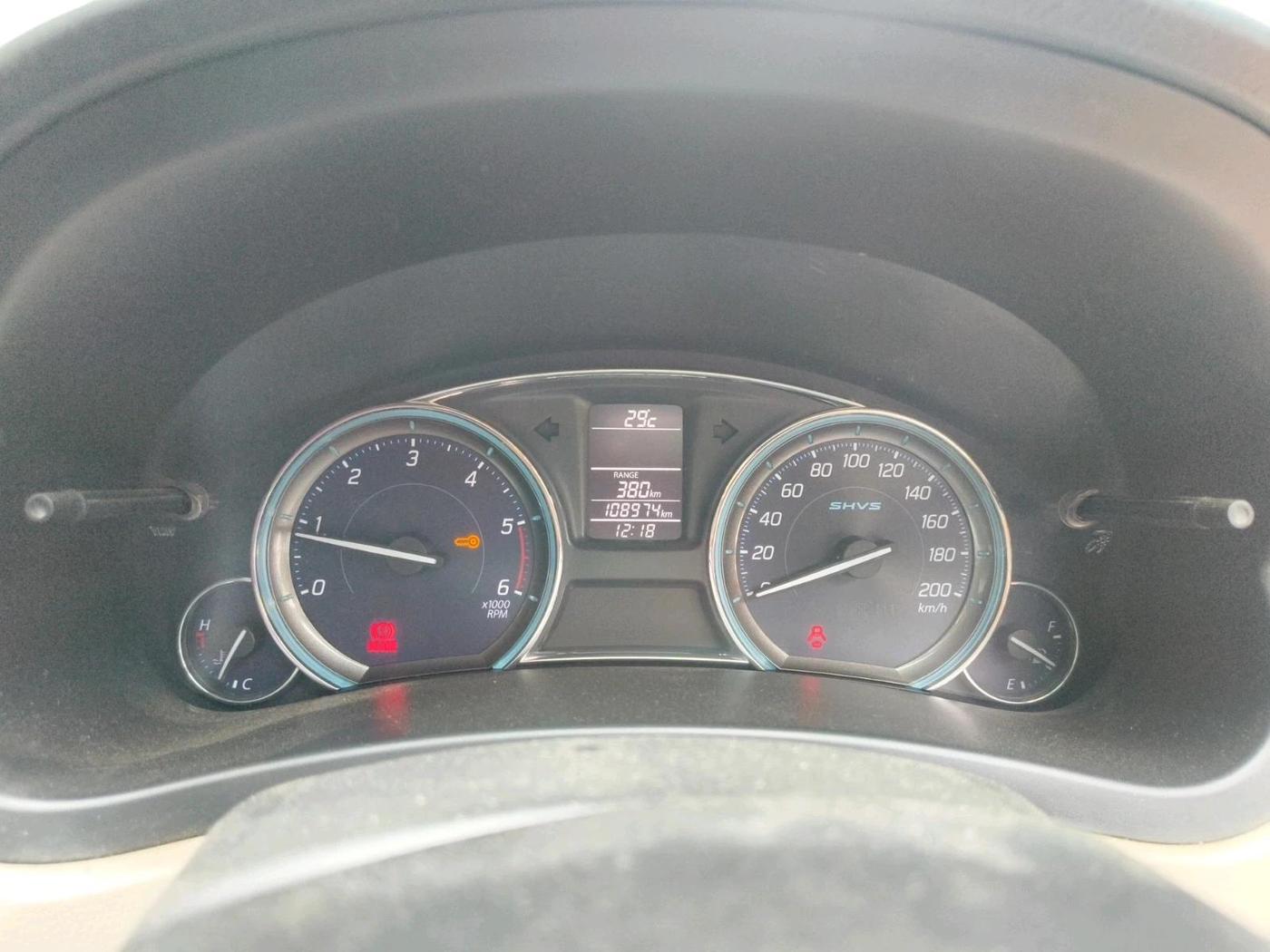 2017 Maruti Ciaz ZDI SHVS, Diesel, Manual, 1,09,000 km, interior