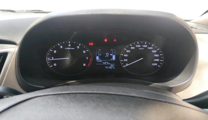 2015 Hyundai Creta  SX 1.6 Petrol , Petrol, Manual, 74,707 km, interior