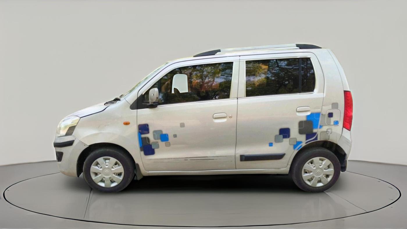 2013 Maruti Wagon R 1.0 LXI, Petrol, Manual, 1,01,200 km, exterior