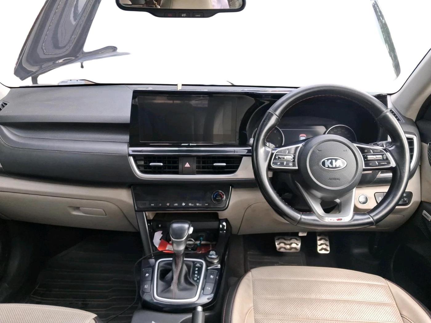 2020 KIA SELTOS GTX PLUS AT 1.5 DIESEL, Diesel, Automatic, 1,17,732 km, interior