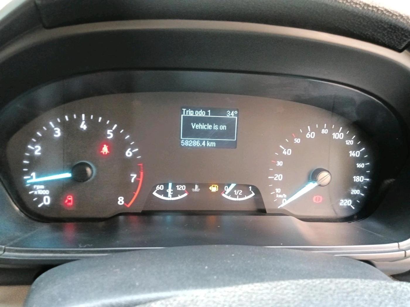 2020 Ford Ecosport TREND 1.5L PETROL, Petrol, Manual, 58,286 km, interior