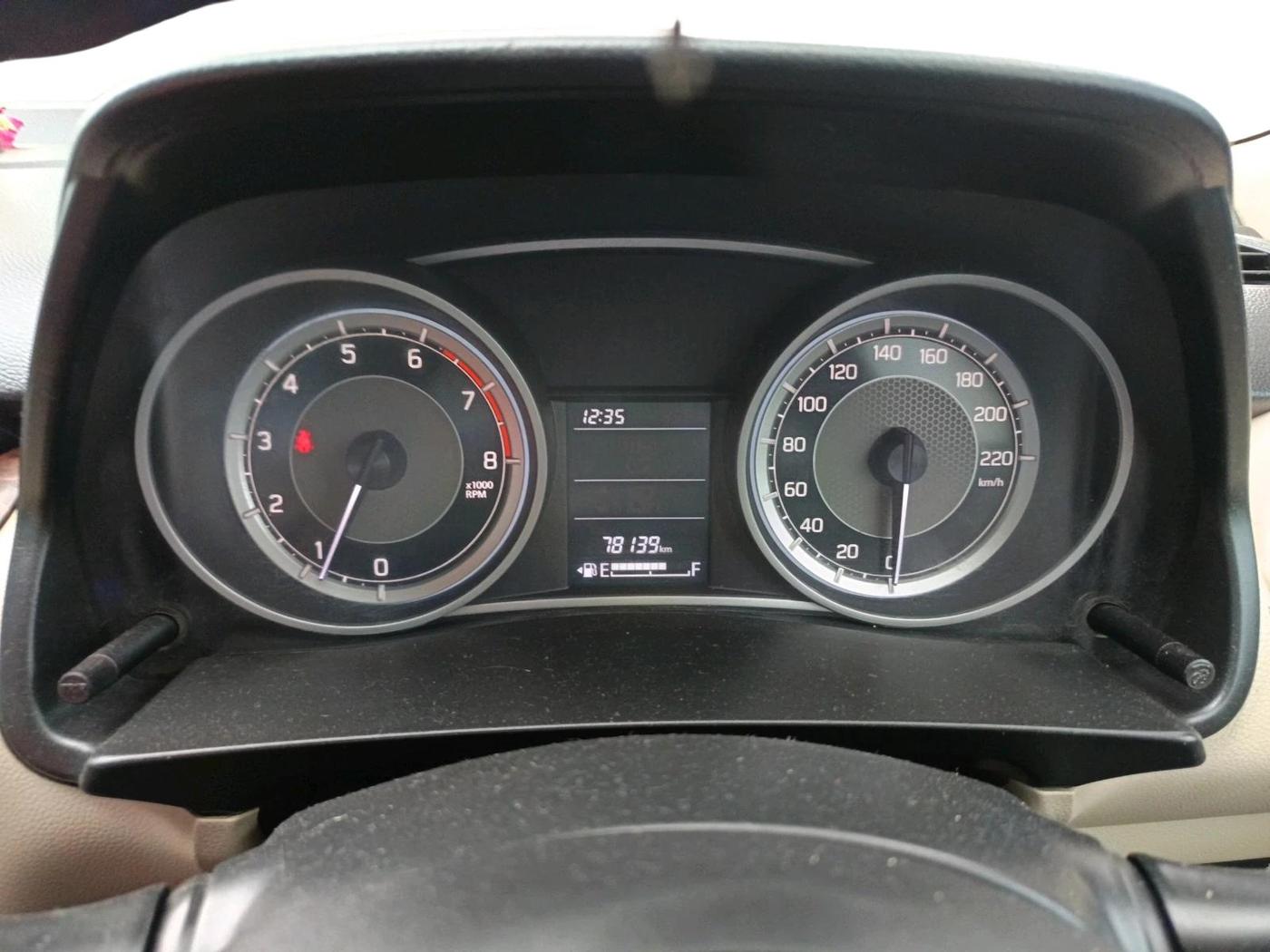 2018 Maruti Dzire VXI, Petrol, Manual, 78,139 km, interior