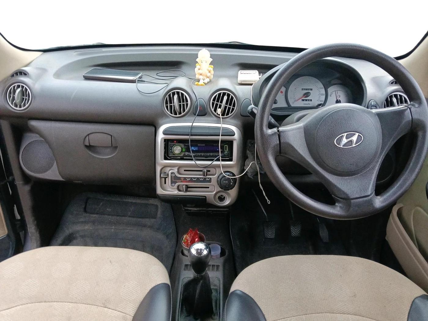 2011 Hyundai Santro Xing GL, Petrol, Manual, 31,130 km, interior