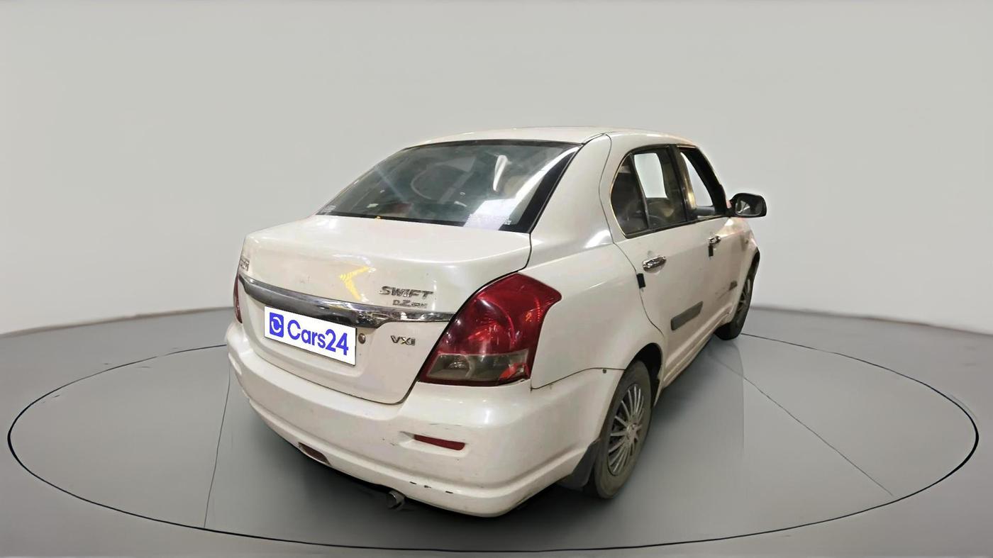 2010 Maruti Swift Dzire VXI, Petrol, Manual, 81,363 km, exterior