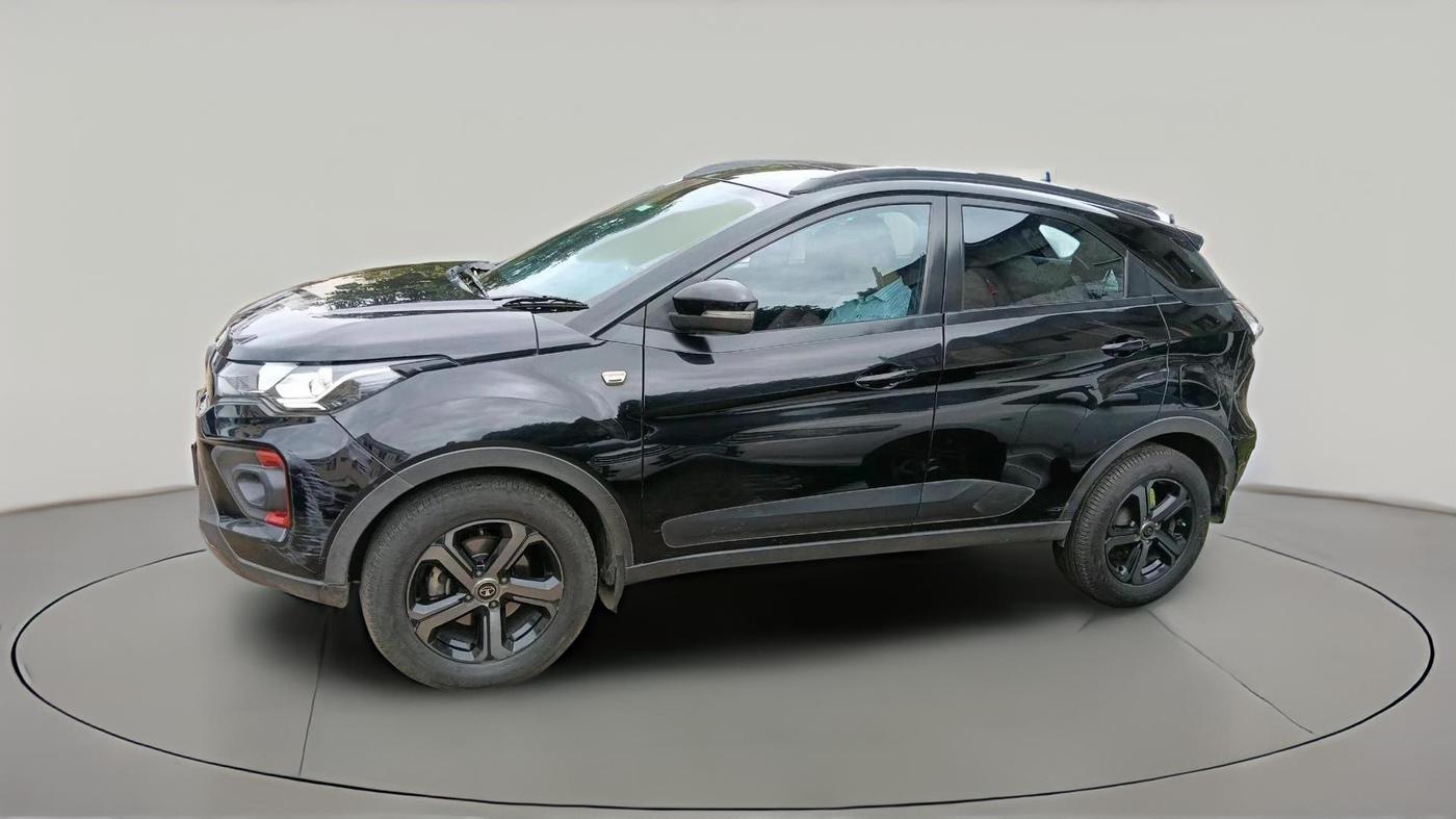 2023 Tata NEXON XZ PLUS LUX SUNROOF RED DARK PETROL, Petrol, Manual, 98,615 km, exterior