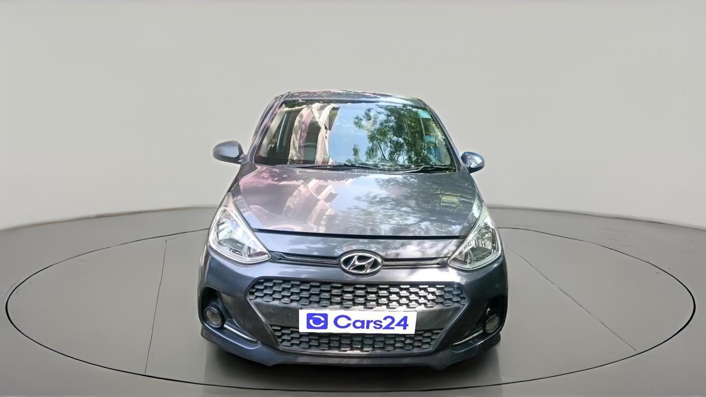 2017 Hyundai Grand i10 SPORTZ 1.2 KAPPA VTVT, Petrol, Manual, 46,387 km, exterior