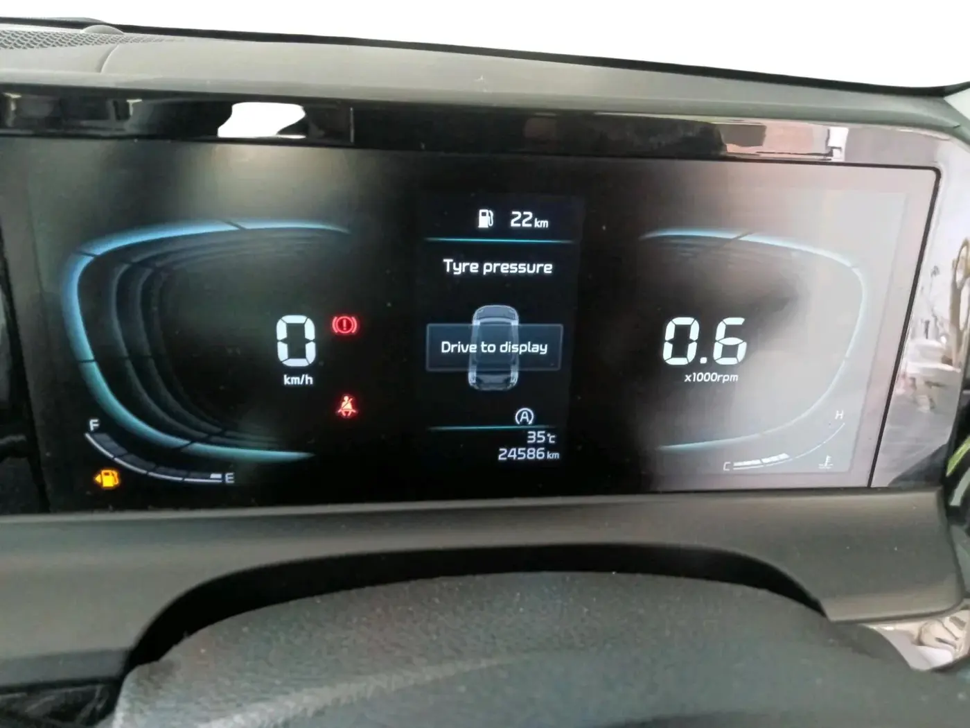 2023 KIA SELTOS HTK PLUS 1.5, Petrol, Manual, 26,000 km, interior
