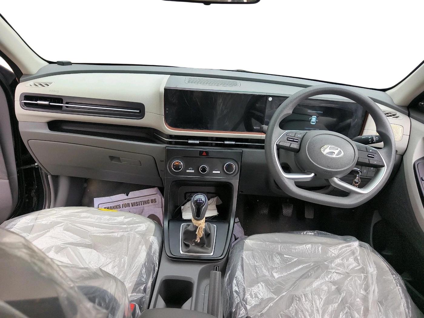 2025 Hyundai Creta E 1.5 DIESEL, Diesel, Manual, 4,513 km, interior