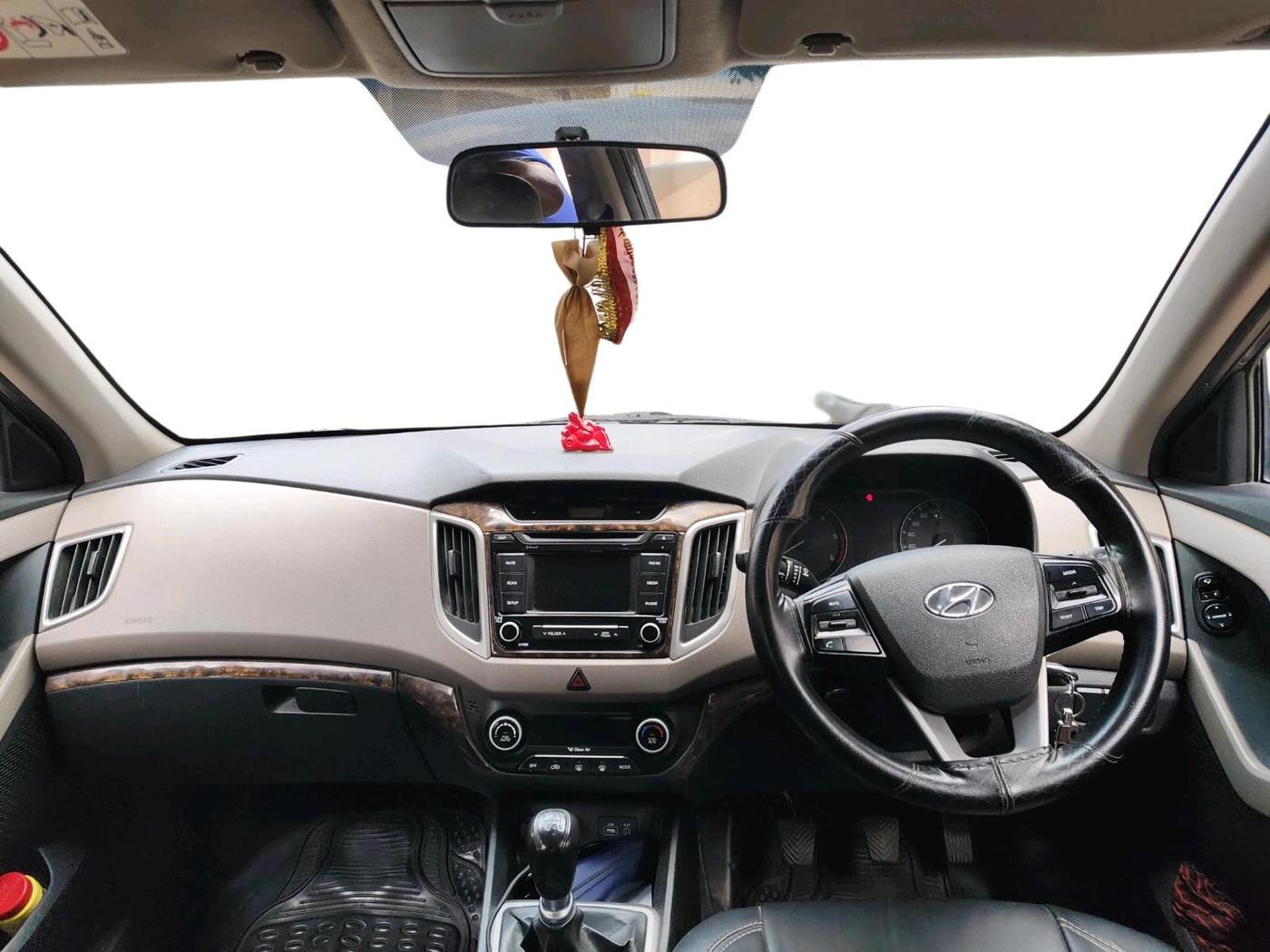 2016 Hyundai Creta SX 1.6 DIESEL, Diesel, Manual, 1,07,114 km, interior