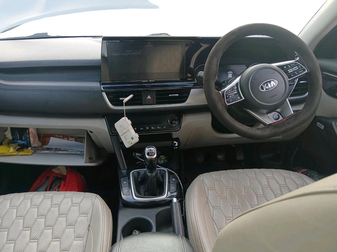 2020 KIA SELTOS HTX PLUS 1.5 DIESEL, Diesel, Manual, 1,14,758 km, interior