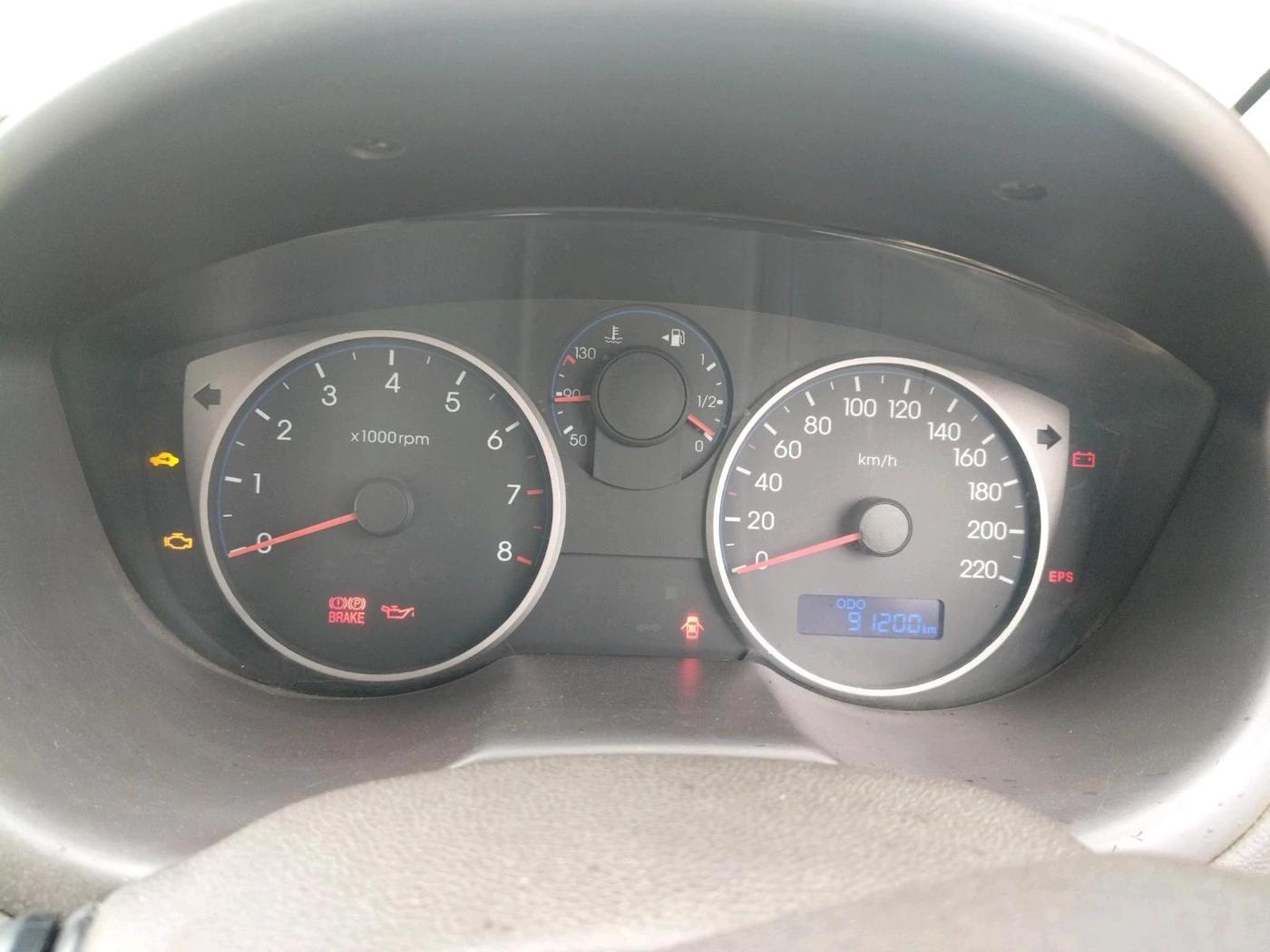 2012 Hyundai i20 MAGNA (O) 1.2, Petrol, Manual, 91,200 km, interior