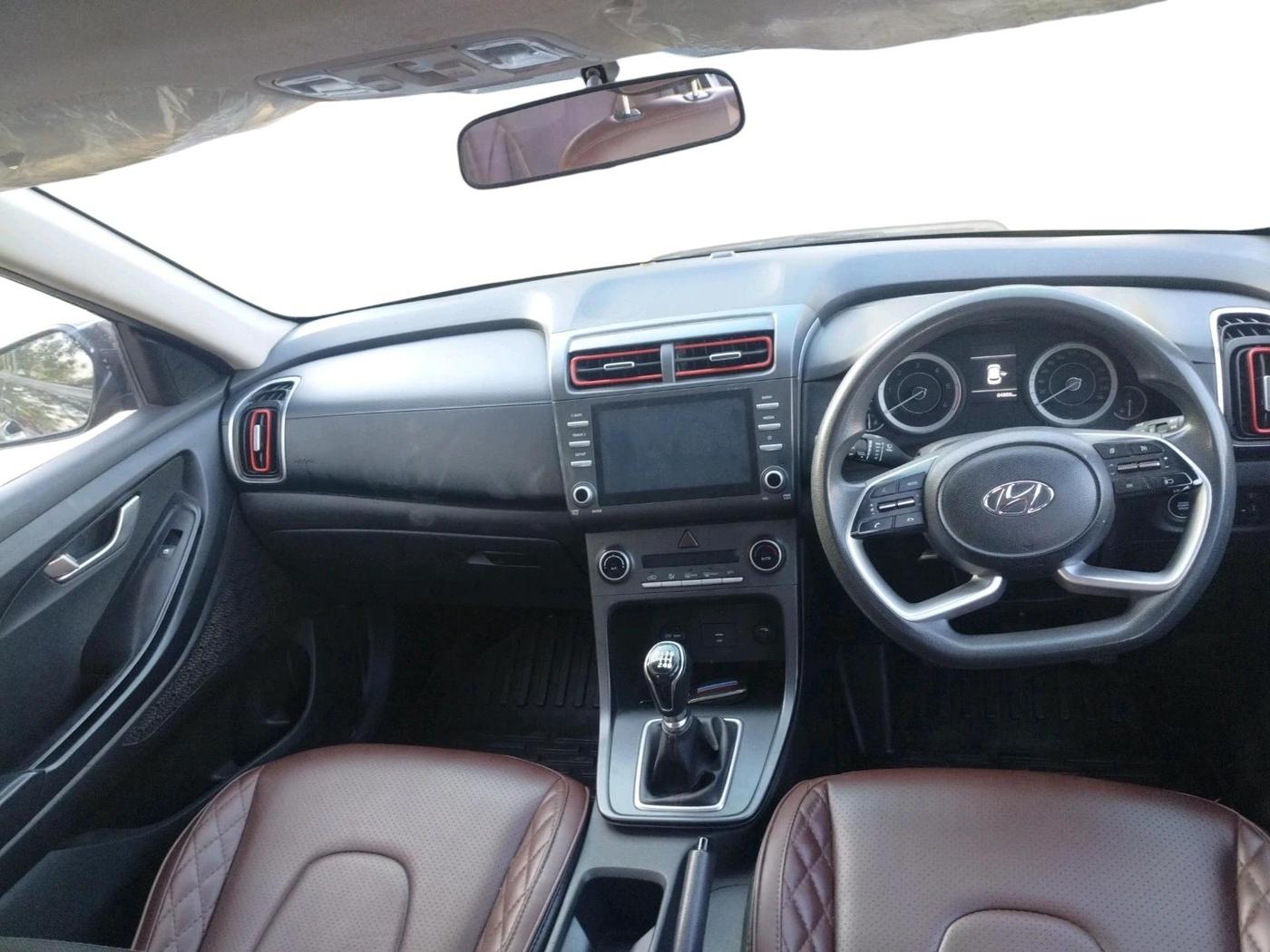2022 Hyundai Creta S PLUS KNIGHT 1.5 DIESEL, Diesel, Manual, 84,808 km, interior