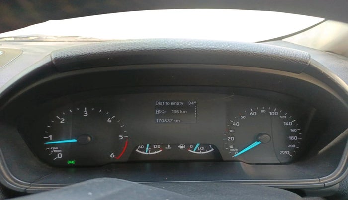 2018 Ford Ecosport TITANIUM 1.5L DIESEL, Diesel, Manual, 1,70,837 km, interior