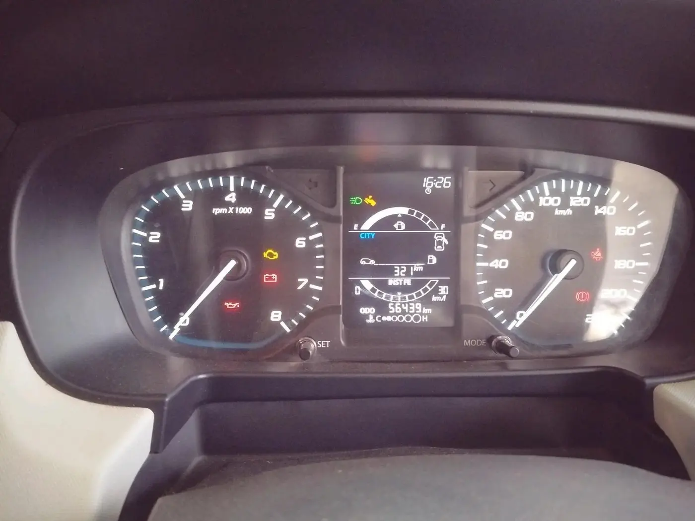 2023 Tata PUNCH ACCOMPLISHED MT, Petrol, Manual, 56,439 km, interior