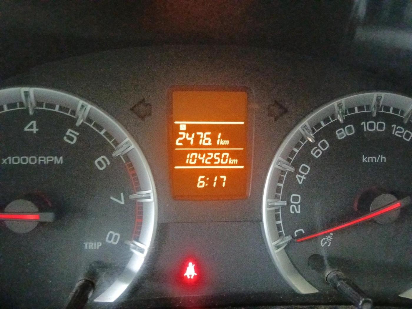 2012 Maruti Swift VXI, Petrol, Manual, 1,04,250 km, interior