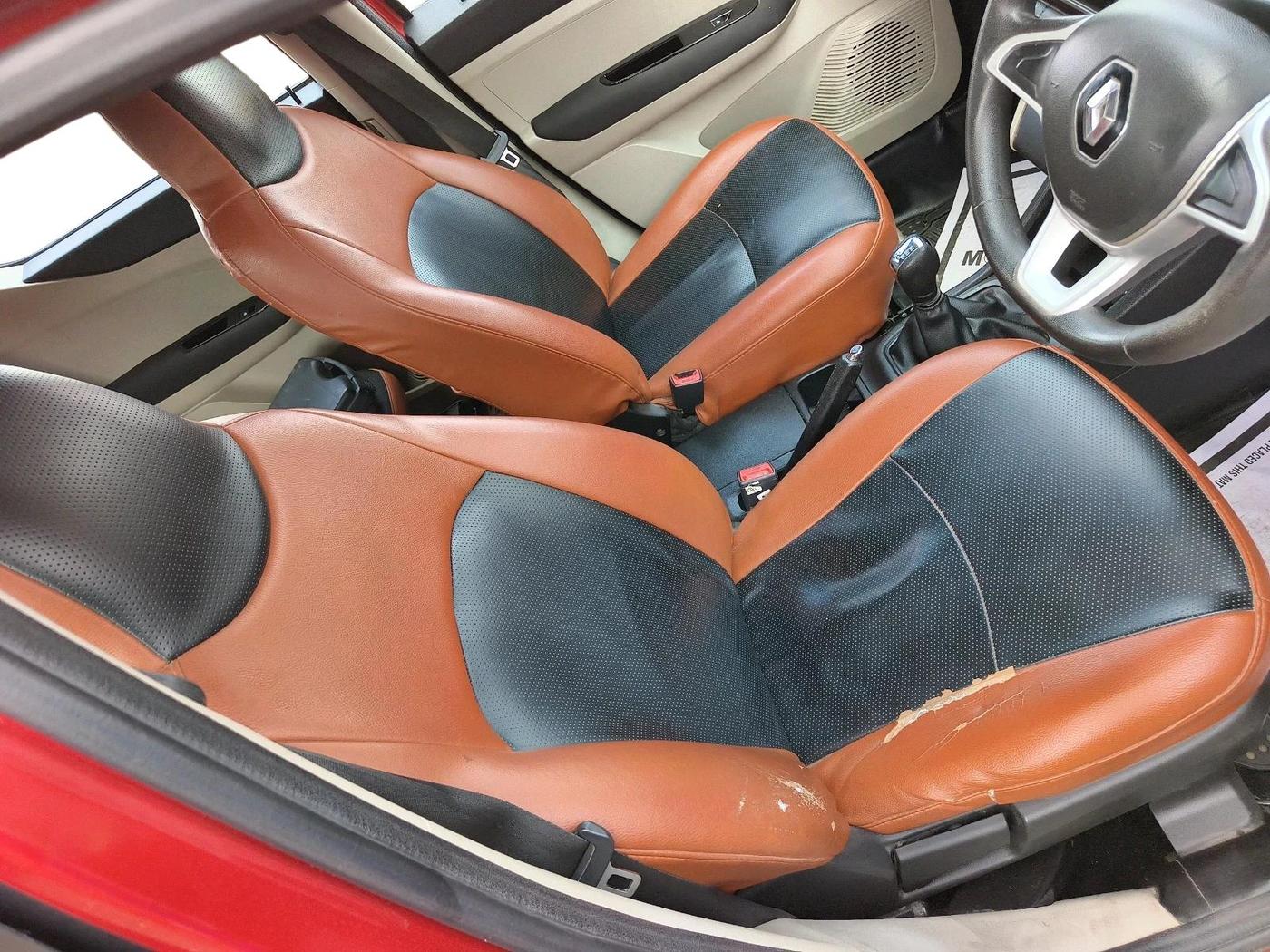 2020 Renault TRIBER RXZ AMT, Petrol, Automatic, 61,919 km, interior