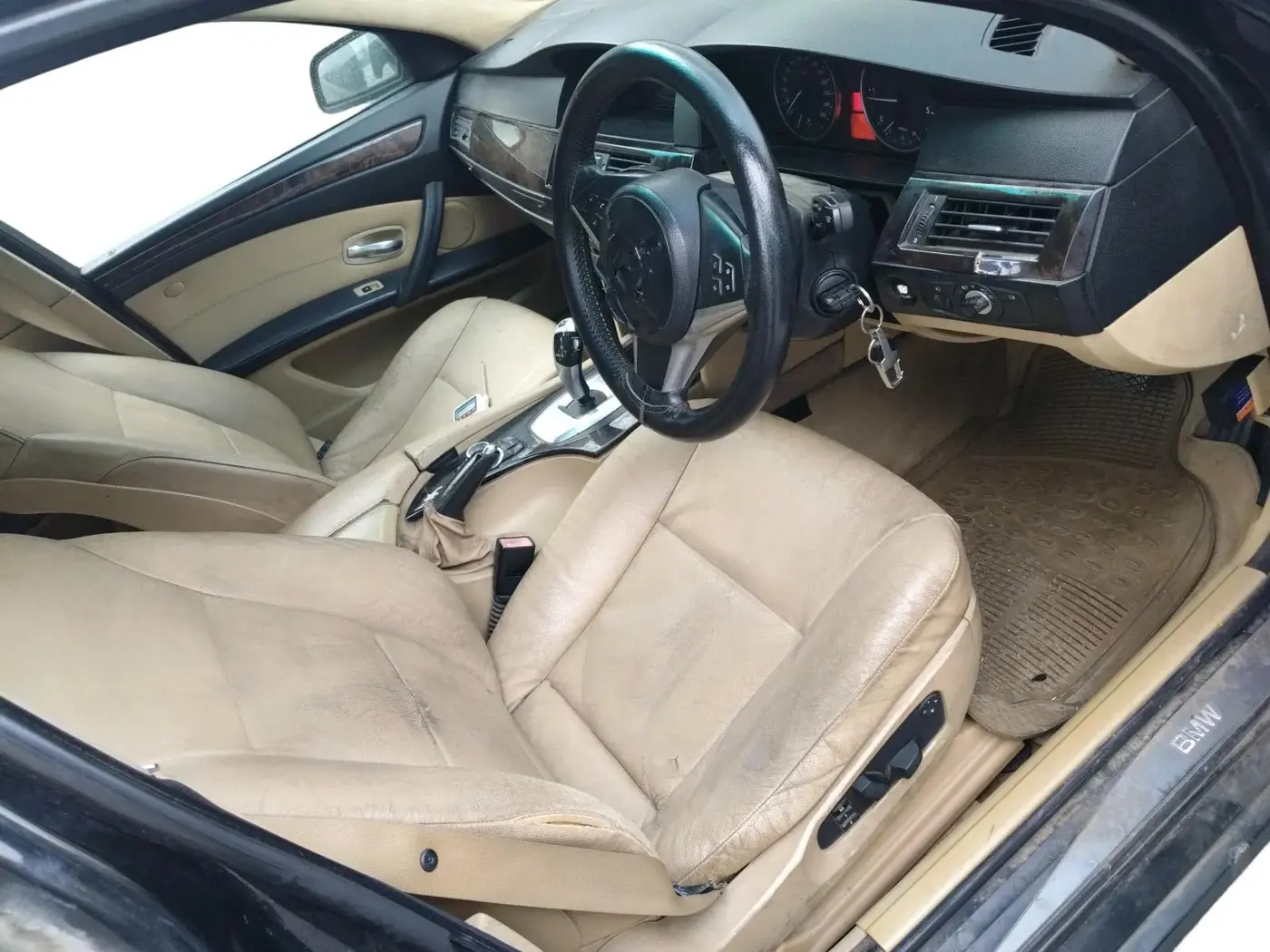 2009 BMW 5 Series 520D 2.0, Diesel, Automatic, 1,52,223 km, interior