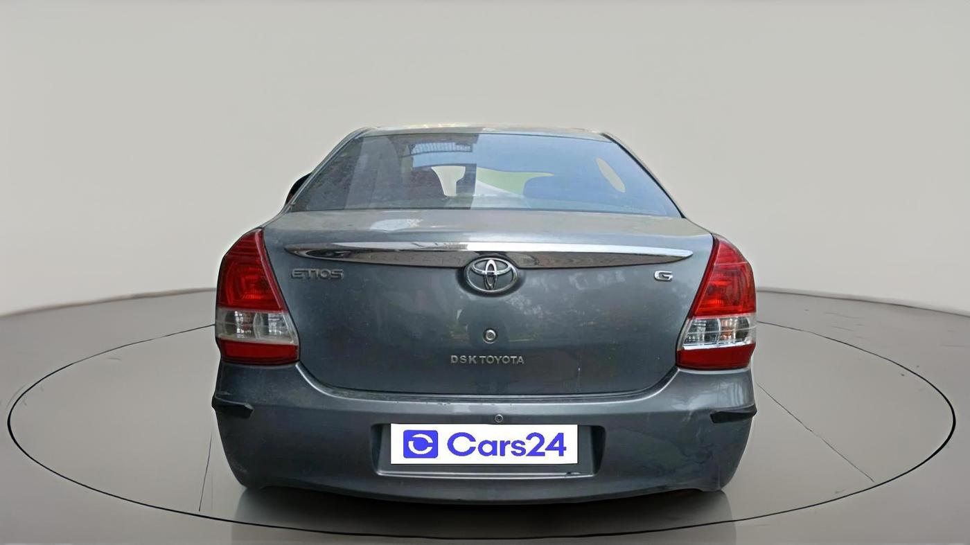 2013 Toyota Etios G, Petrol, Manual, 1,72,904 km, exterior