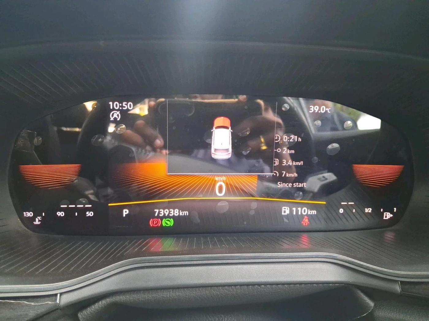 2023 Skoda KUSHAQ STYLE 1.5L TSI DSG, Petrol, Automatic, 73,938 km, interior