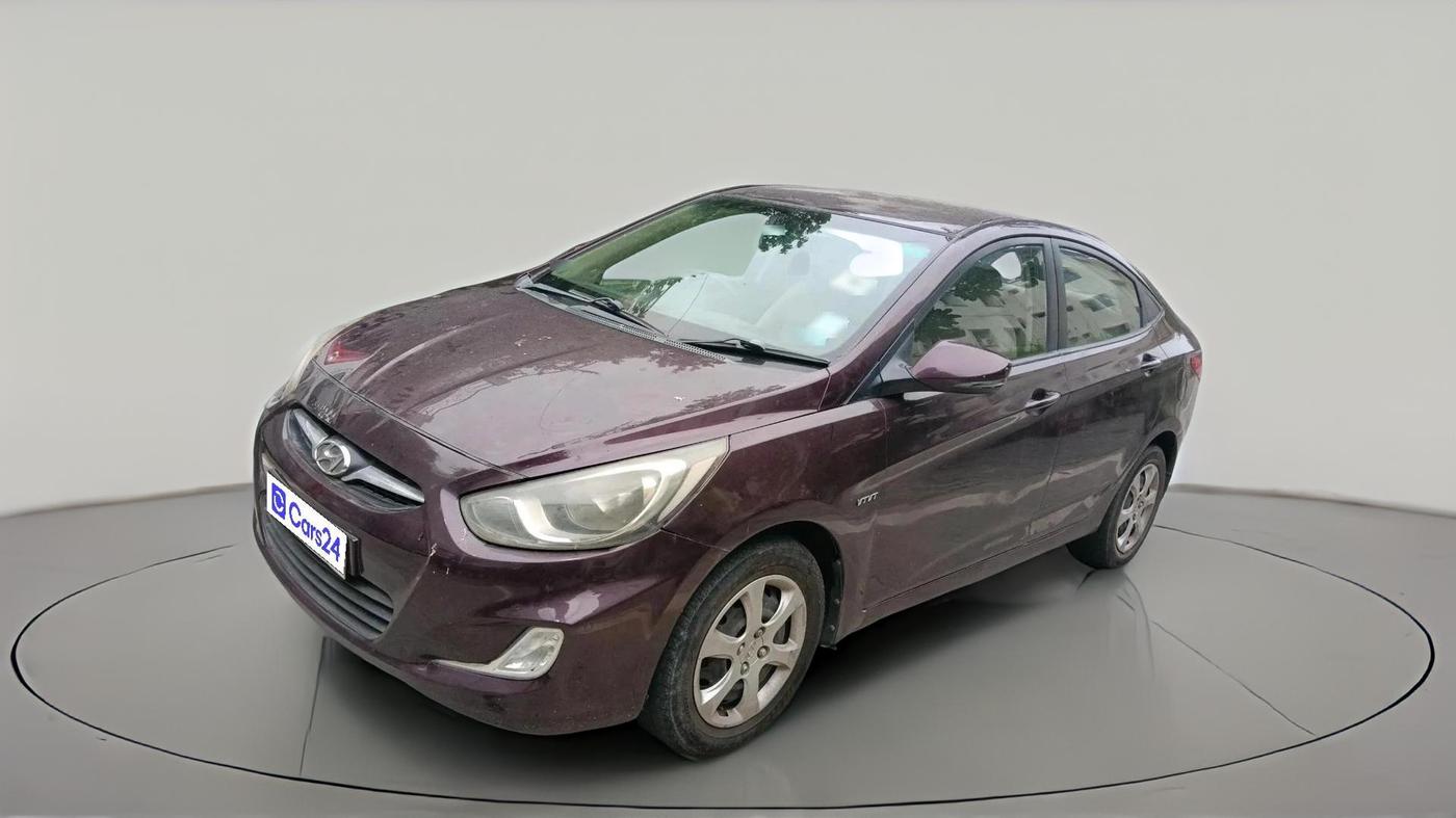 2013 Hyundai Verna FLUIDIC 1.4 VTVT, Petrol, Manual, 90,303 km, exterior