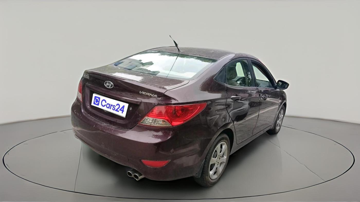 2013 Hyundai Verna FLUIDIC 1.4 VTVT, Petrol, Manual, 90,303 km, exterior