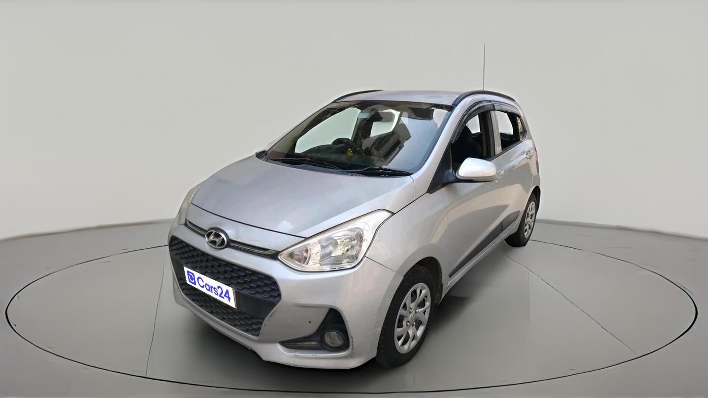 2017 Hyundai Grand i10 SPORTZ (O) 1.2 KAPPA VTVT, Petrol, Manual, 37,923 km, exterior