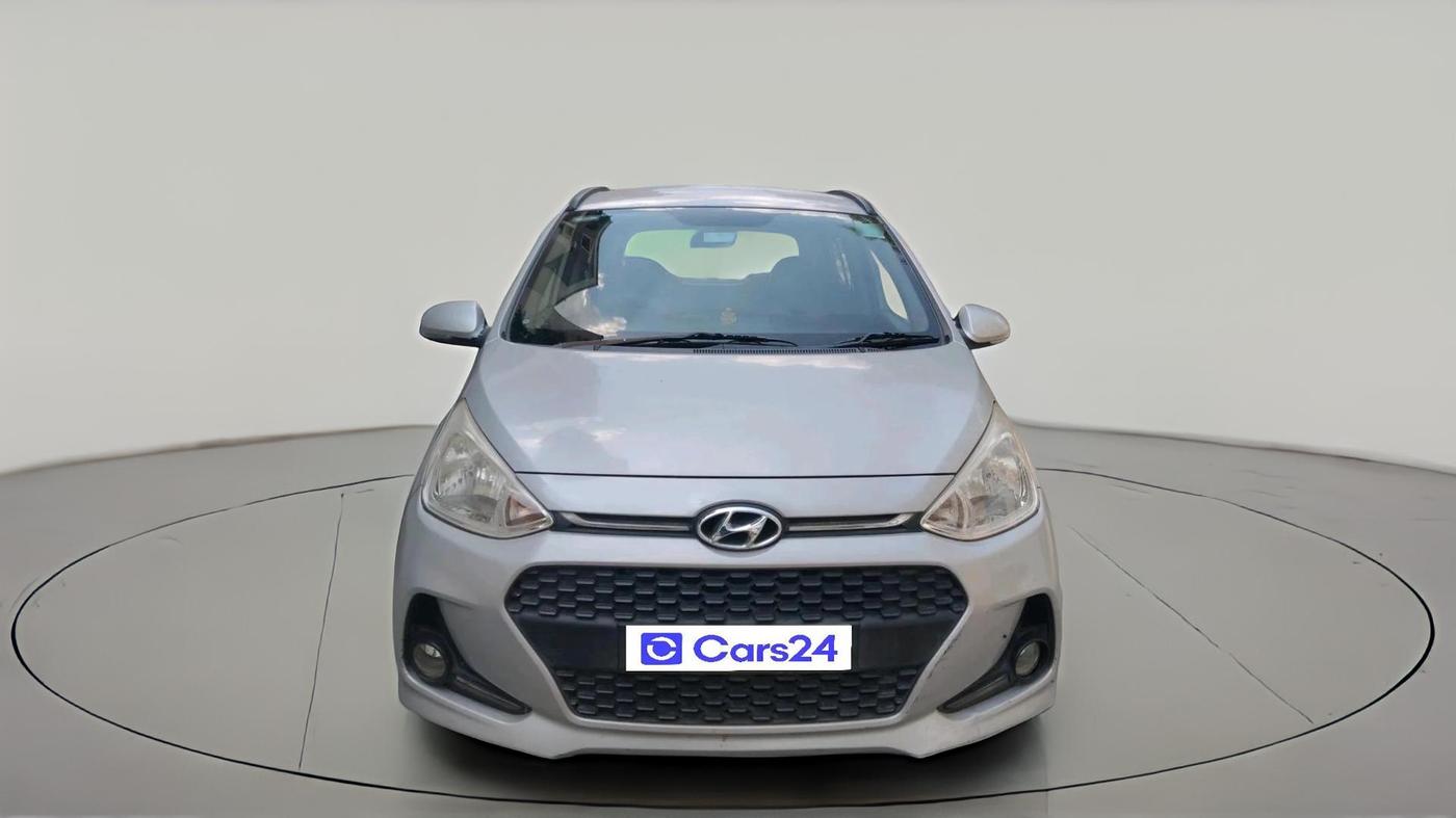 2017 Hyundai Grand i10 SPORTZ (O) 1.2 KAPPA VTVT, Petrol, Manual, 37,923 km, exterior