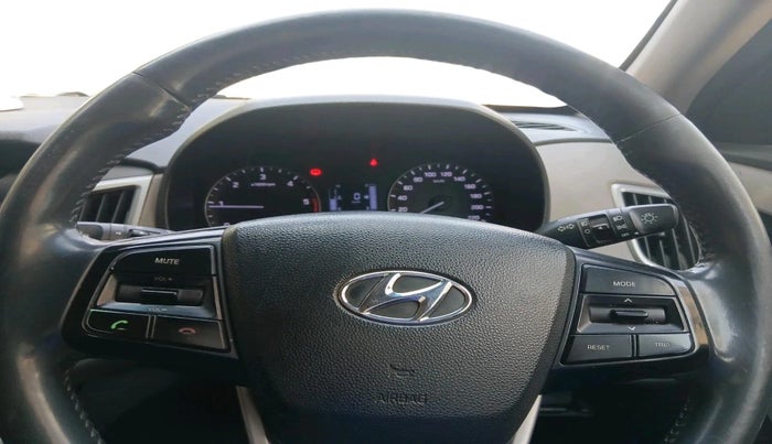 2017 Hyundai Creta SX PLUS AT 1.6 DIESEL, Diesel, Automatic, 57,226 km, interior