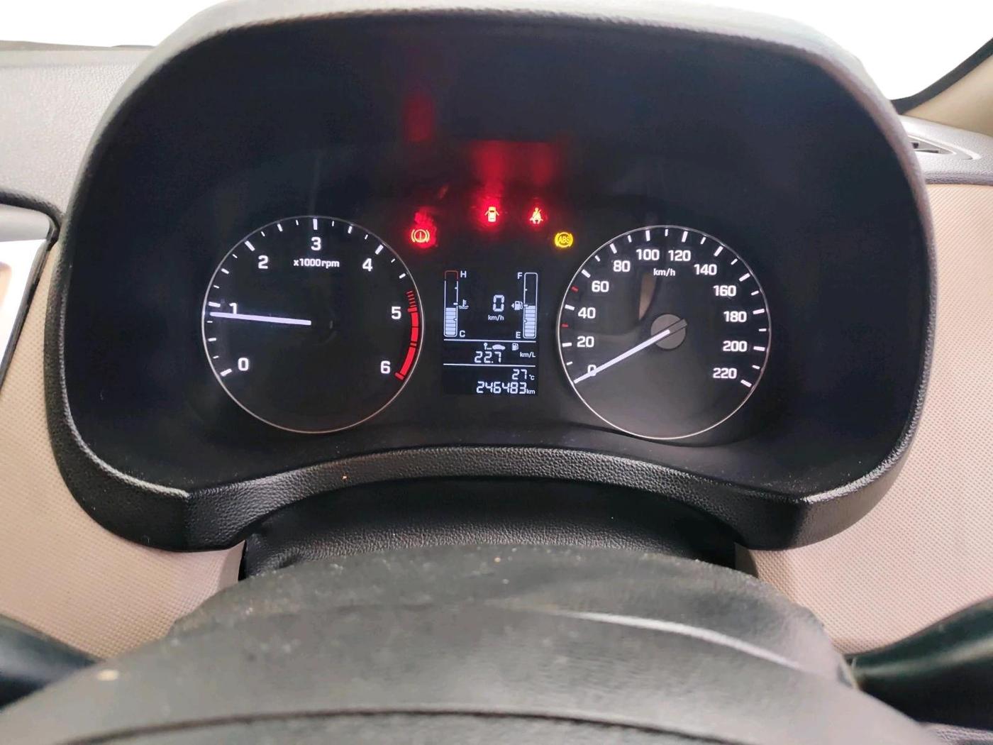 2019 Hyundai Creta E PLUS 1.4 DIESEL, Diesel, Manual, 2,46,483 km, interior