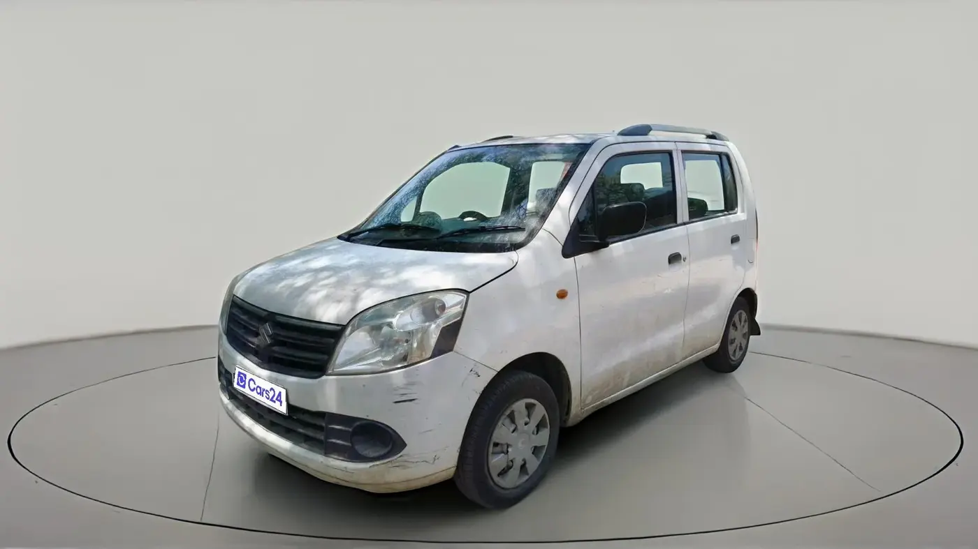 2011 Maruti Wagon R 1.0 LXI CNG, CNG, Manual, 97,600 km, exterior