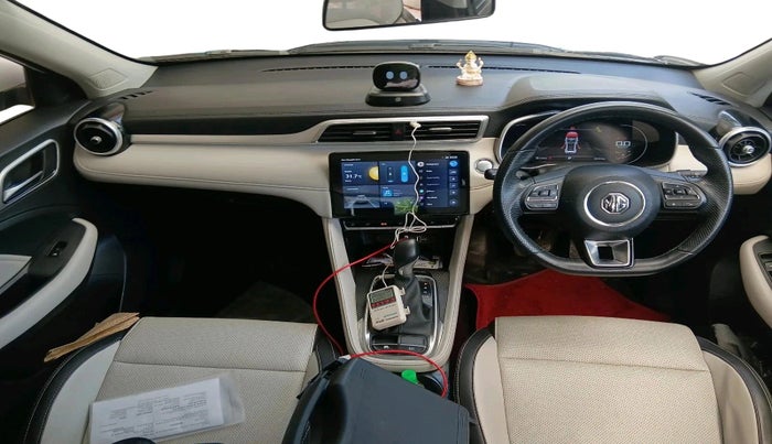 2022 MG ASTOR SHARP 1.5 CVT, Petrol, Automatic, 26,946 km, interior