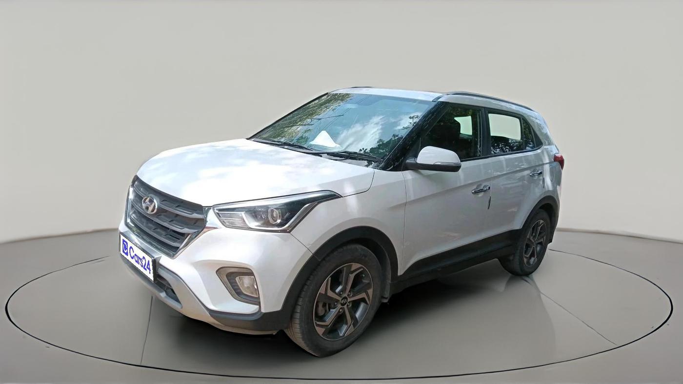 2018 Hyundai Creta SX AT 1.6 DIESEL, Diesel, Automatic, 1,39,499 km, exterior