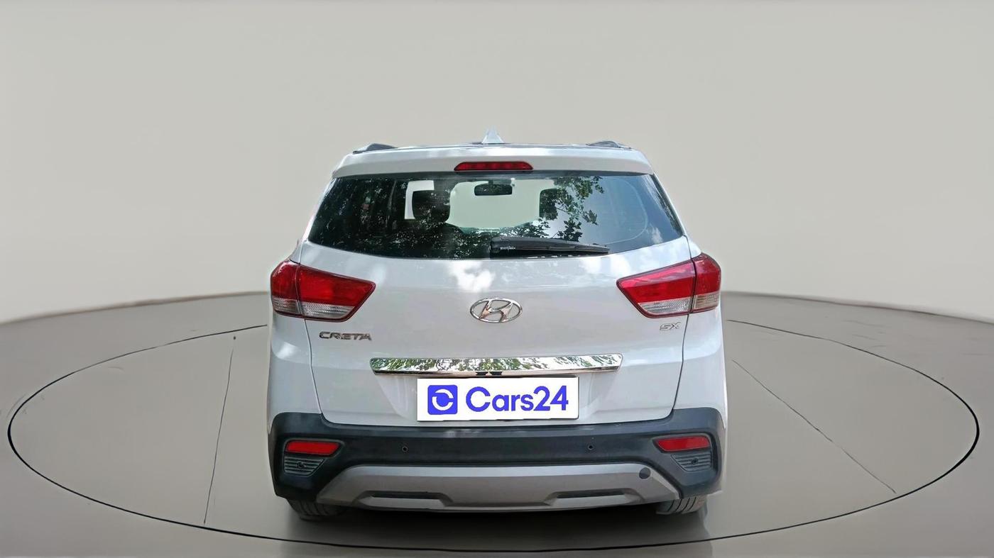2018 Hyundai Creta SX AT 1.6 DIESEL, Diesel, Automatic, 1,39,499 km, exterior