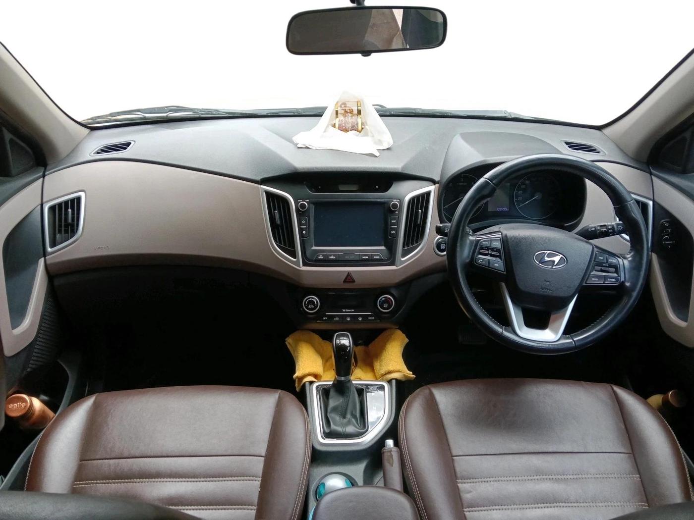 2018 Hyundai Creta SX AT 1.6 DIESEL, Diesel, Automatic, 1,39,499 km, interior