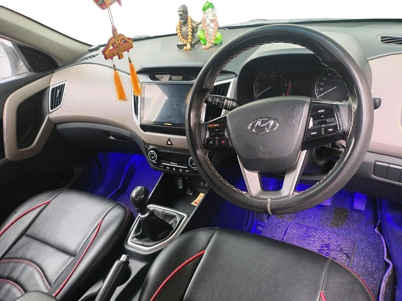 2016 Hyundai Creta SX 1.6 DIESEL, Diesel, Manual, 1,01,519 km, interior