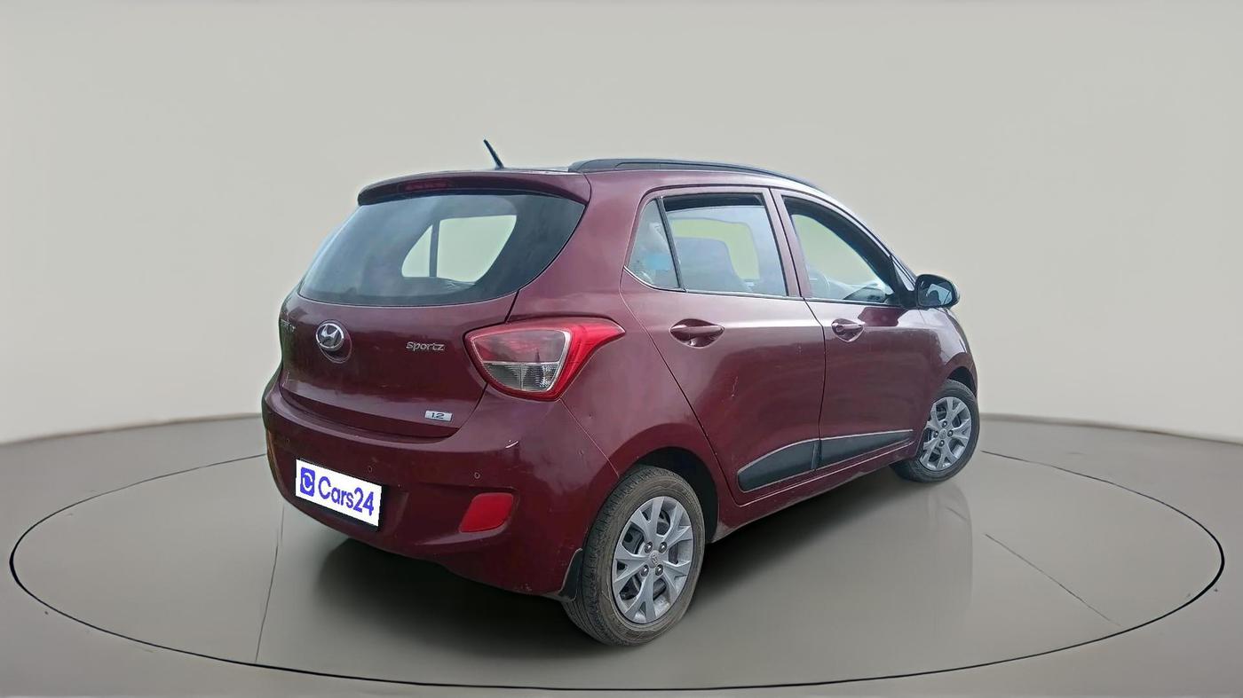 2016 Hyundai Grand i10 SPORTZ 1.2 KAPPA VTVT, Petrol, Manual, 1,43,945 km, exterior