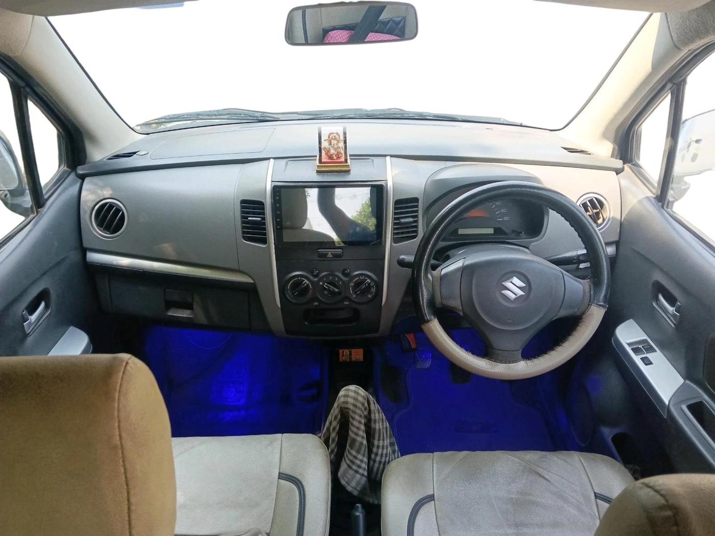 2012 Maruti Wagon R 1.0 LXI CNG, CNG, Manual, 11,00,002 km, interior