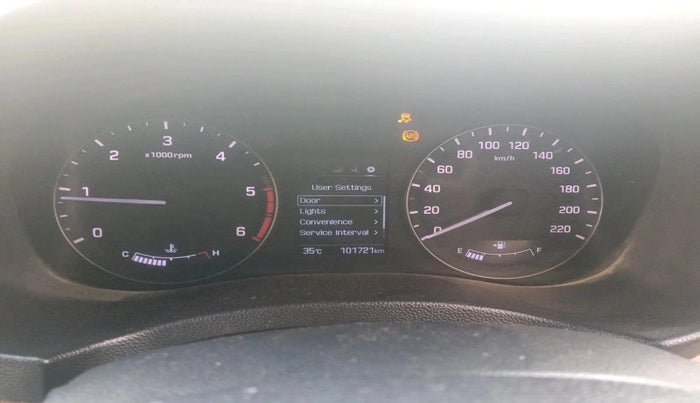 2016 Hyundai Creta SX (O) 1.6 DIESEL, Diesel, Manual, 1,01,721 km, interior