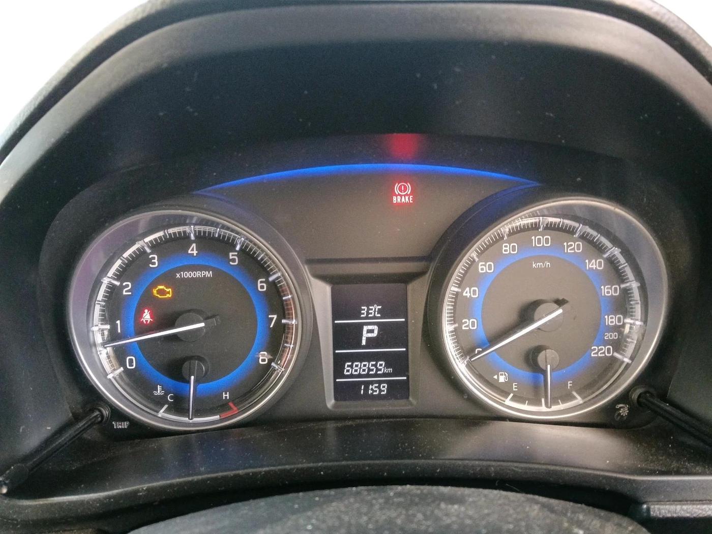 2016 Maruti Baleno DELTA CVT PETROL 1.2, Petrol, Automatic, 68,859 km, interior
